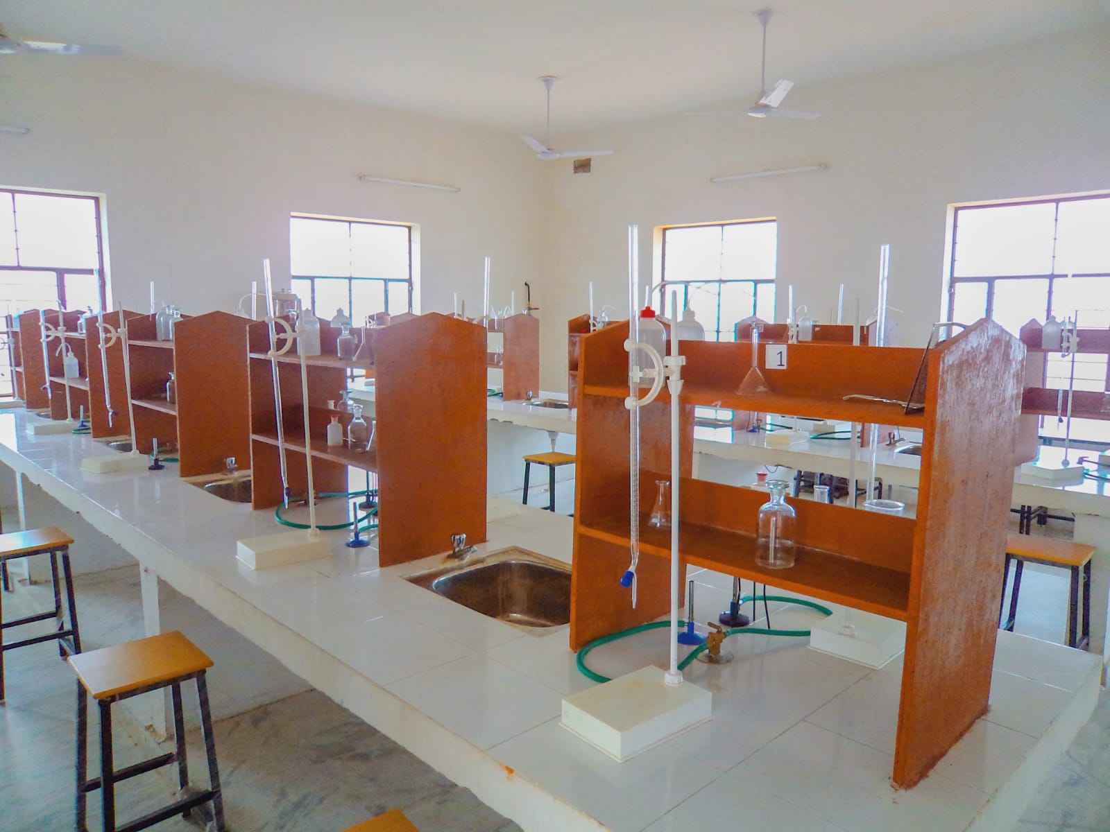 Science Lab at Sarvodaya World School